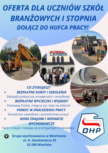 plakat Hufca pracy